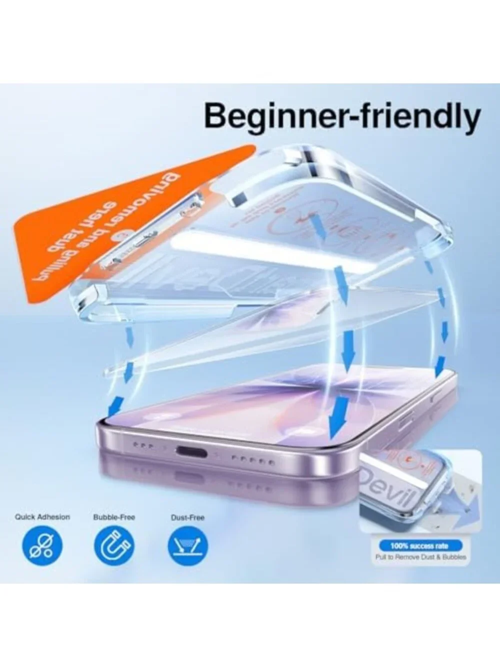 2 Pack iPhone 17 Screen Protector & Lens Protector - Ultra Clear